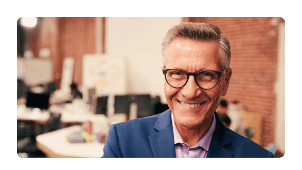 man representing one of the key personal qualities for a CEO - being a relationship focused leader
