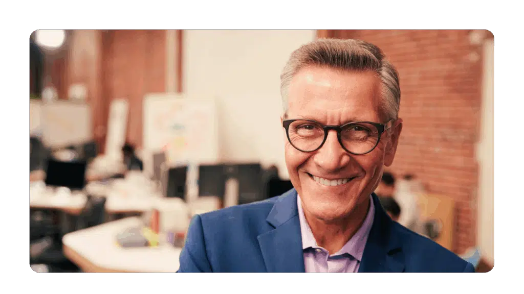 man representing one of the key personal qualities for a CEO - being a relationship focused leader