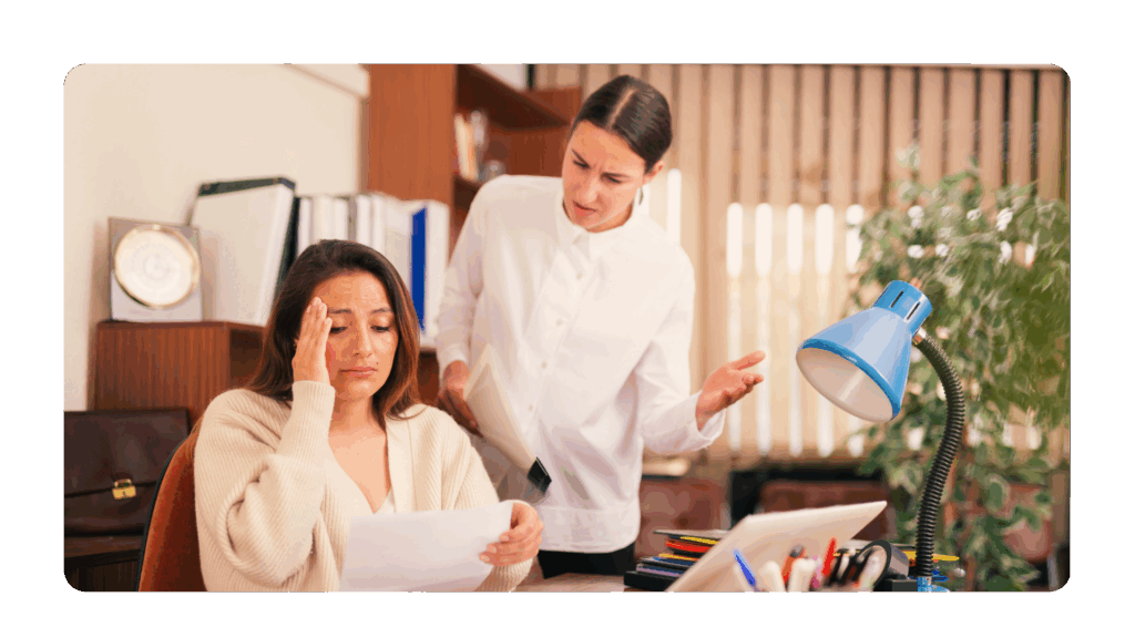 employee reacting to a leader with a poor executive presence by questioning their competence