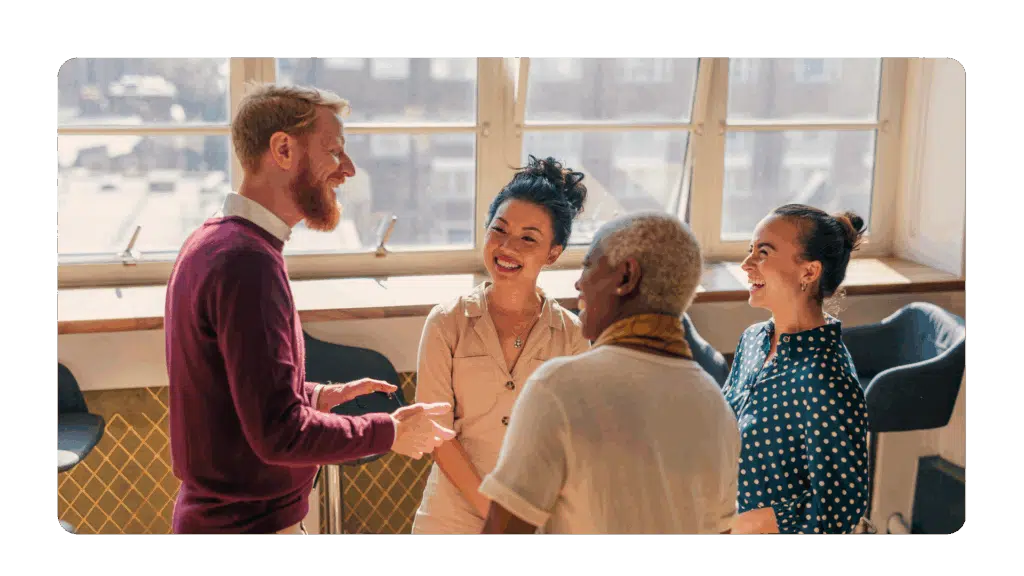 A leader taking heed of leadership lessons from the C-Suite and working to create a caring culture