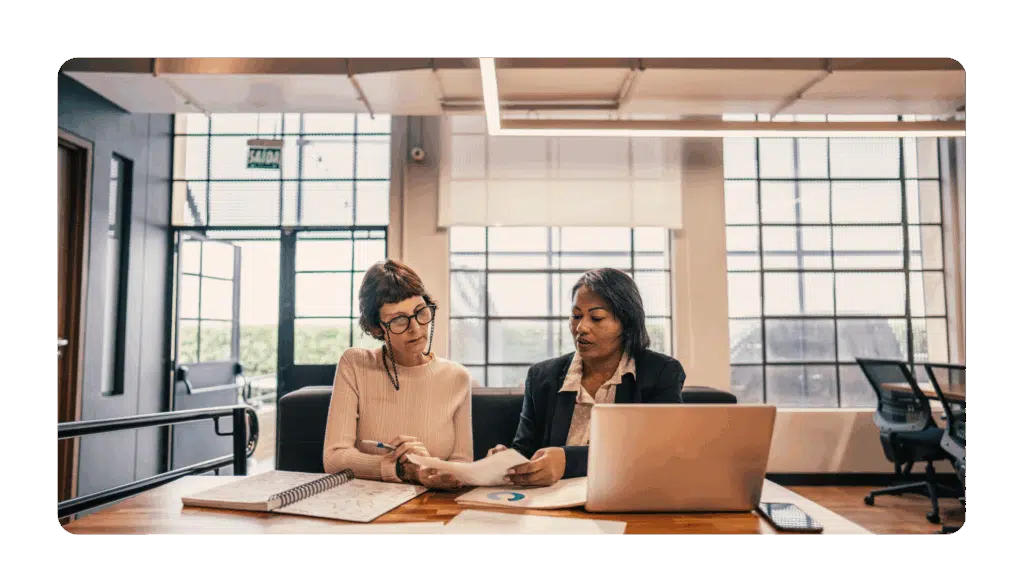 A leader taking heed of leadership lessons from the C-Suite and encouraging accountability from employees