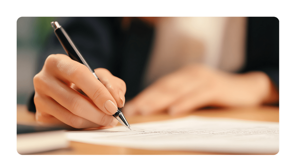 corporate lawyer reviewing shifting regulations to ensure continued compliance