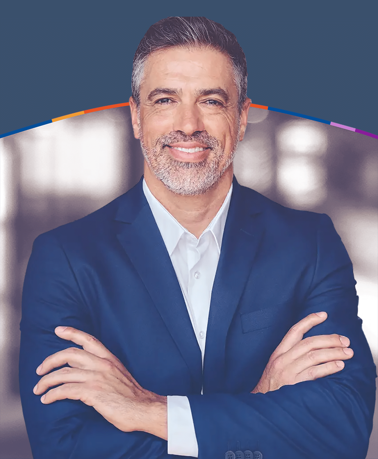 1-1 Executive Coaching smiling executive benefiting from 1:1 executive coaching