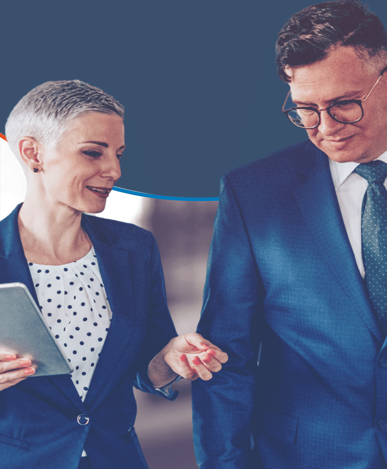 small-group-coachinga two executives engaged in peer coaching